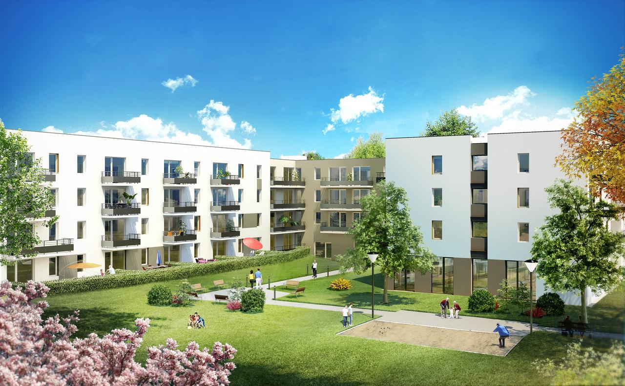 Domitys L'Organdi Aparthotel Kingersheim Exterior foto